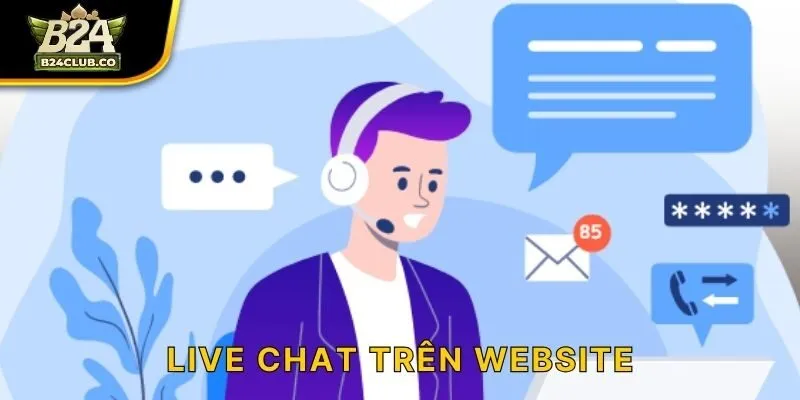 Live chat trên website