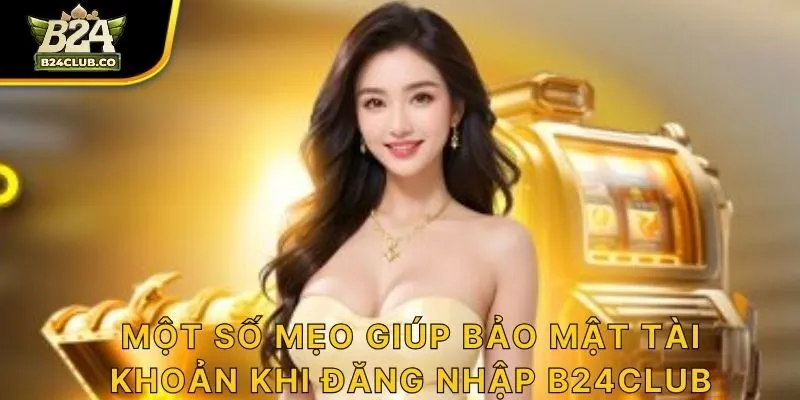 Một số mẹo giúp bảo mật tài khoản khi đăng nhập B24CLUB