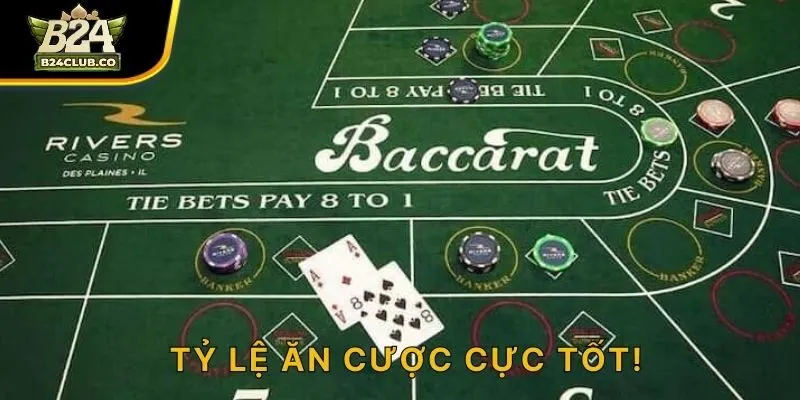 Tỷ lệ ăn cược cực tốt!